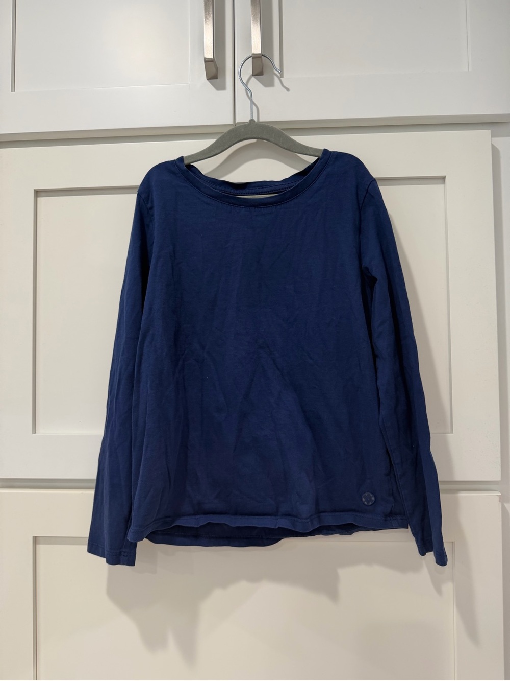 Lilly Pulitzer Girls Navy Blue Long Sleeve Tee